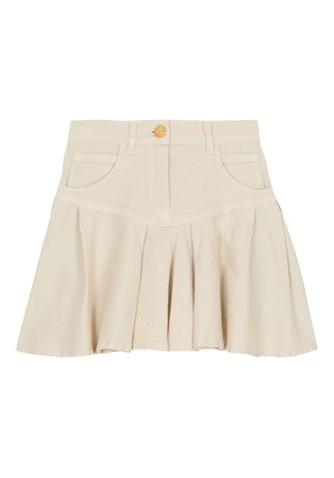Minigonna plissé BALMAIN KIDS | BX7B01 D0039107OR